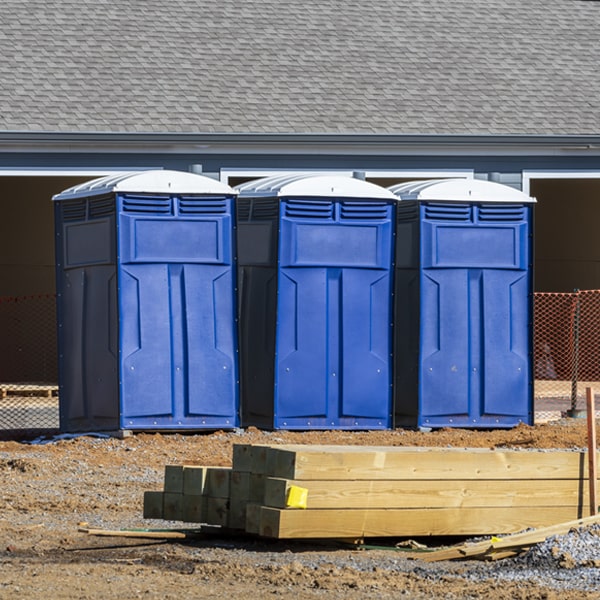 how do you ensure the porta potties are secure and safe from vandalism during an event in Laguna Vista